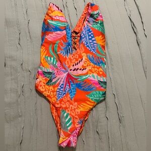 NWT Sunshine 79 Women's Plunge Mio One Piece Swimsuit | Size 14